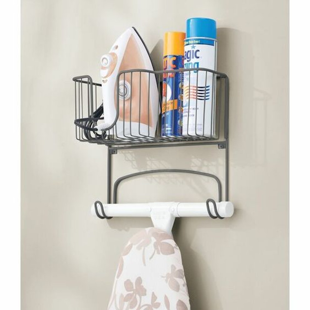 Practical ironing board storage ideas